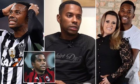 Robinho sắp bóc lịch vì tội hiếp dâm