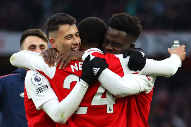 Khối cảm xúc thăng hoa đồng nhất tại Arsenal