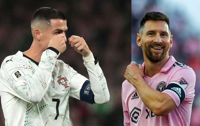 Messi bị kéo vào vụ thẻ đỏ của Ronaldo