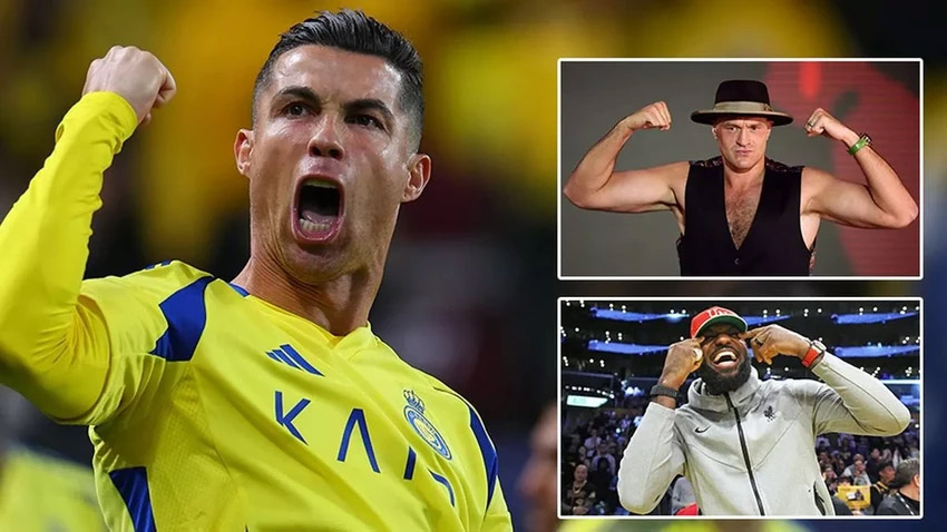 Top 10 ngôi sao thể thao có thu nhập cao nhất thế giới: Messi đứng thứ 4