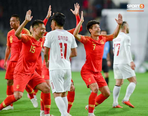 "Sức mạnh của tuyển Trung Quốc dần áp sát với Nhật Bản và Hàn Quốc"